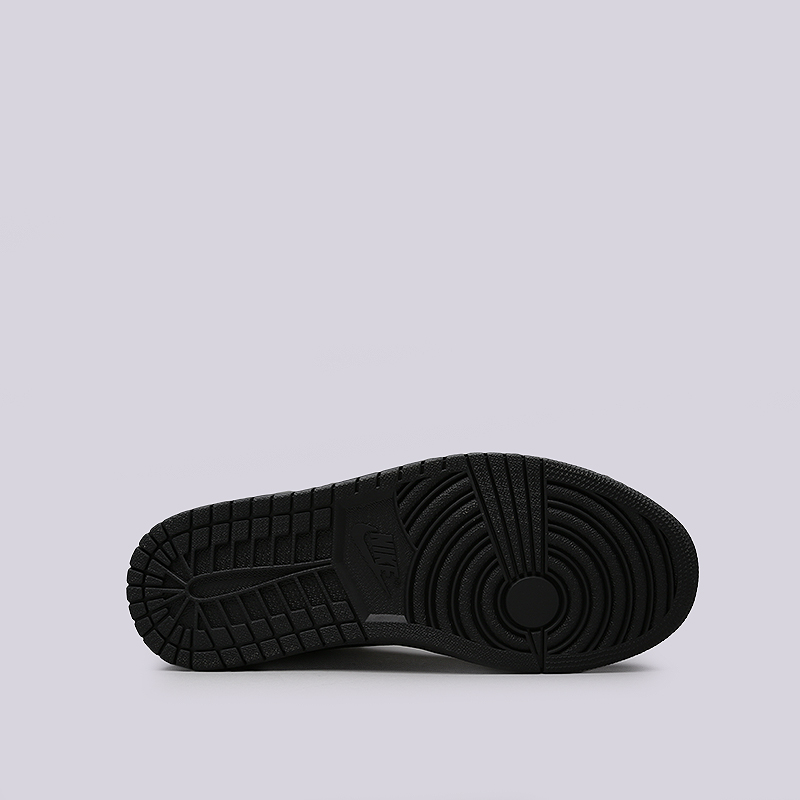 мужские черные кроссовки Jordan 1 Mid 554724-040 - цена, описание, фото 5